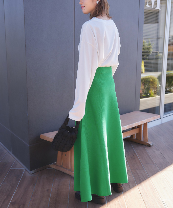 フレアボリュームニットスカート通販｜レディースファッション・洋服