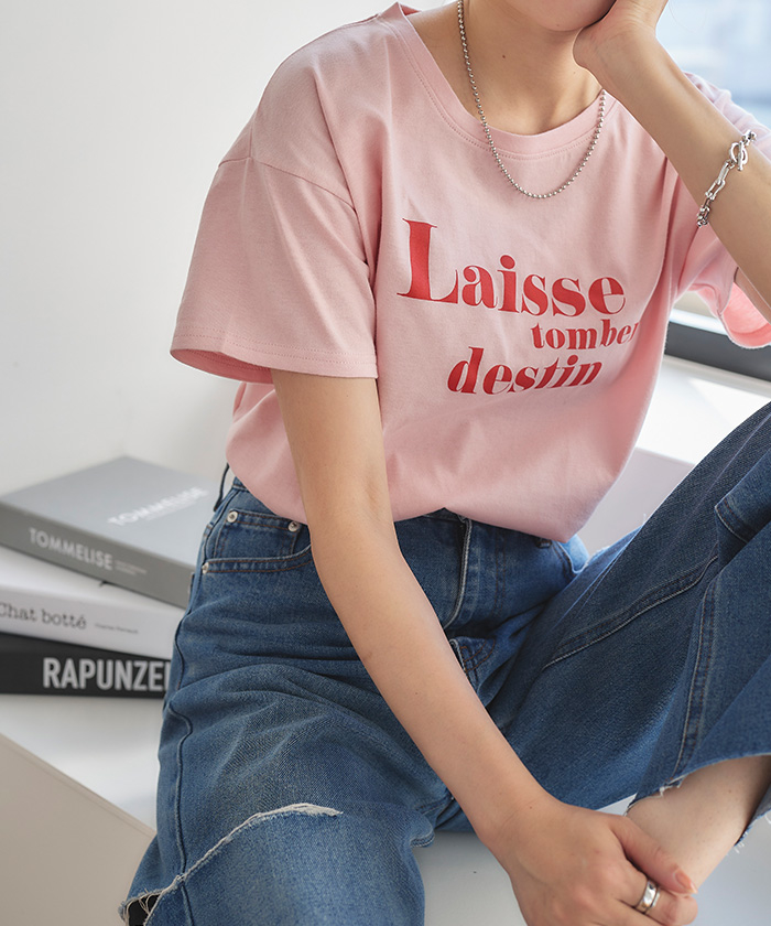 D&G ロゴプリントTシャツ