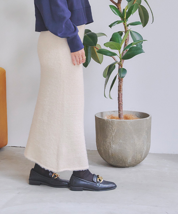 ラメフェザータイトロングスカート通販｜レディースファッション・洋服