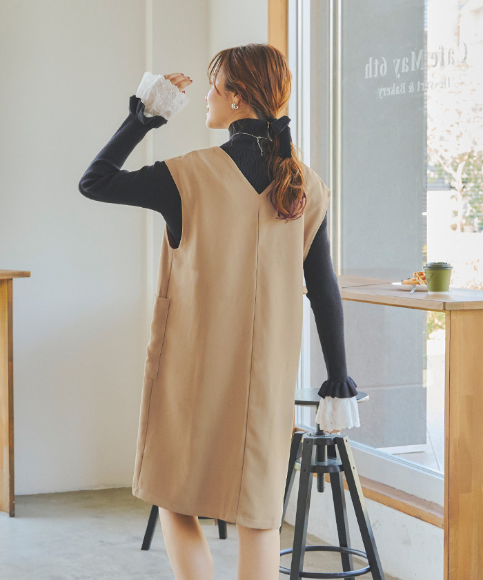 ハイストレッチジョーゼットジャンパースカート≪手洗い可能≫ | ketty（ケティ） | レディースファッション通販のJ Lounge【公式】