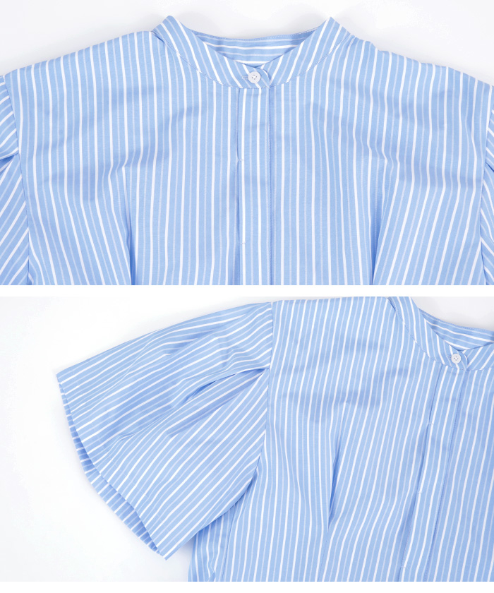 ウエストタックハーフスリーブシャツ【メール便可/100】通販 ウエストタックハーフスリーブシャツ【メール便可/100】通販
