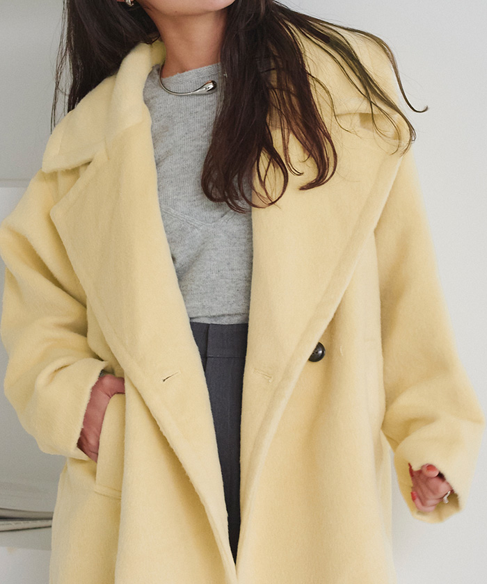 ミドルダブルコート通販｜レディースファッション・洋服通販