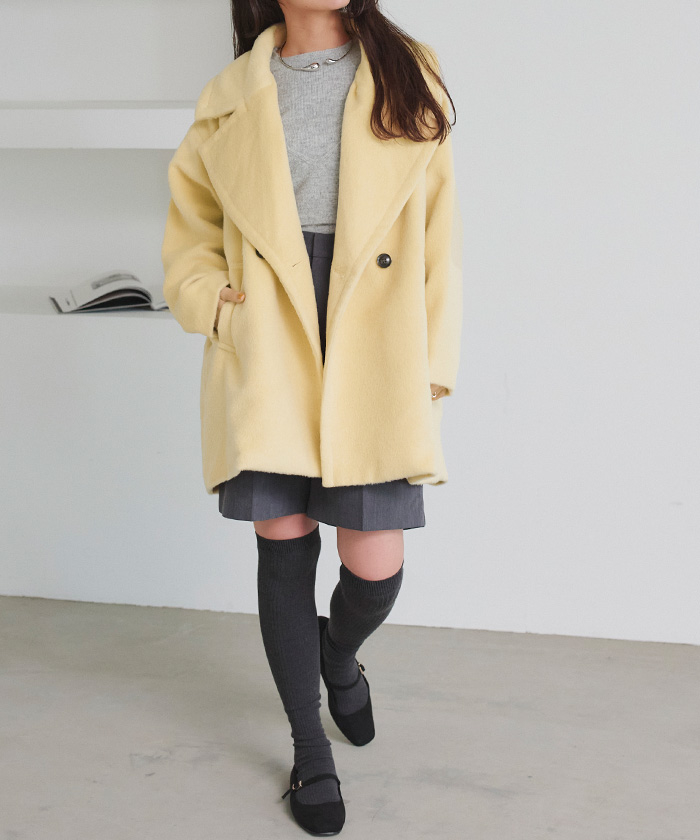 ミドルダブルコート通販｜レディースファッション・洋服通販