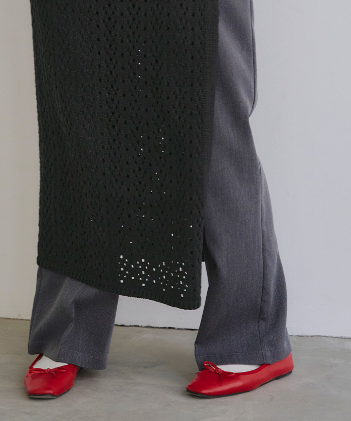 新品タグ イタリア製 RAF SIMONS ボーダー ニット ラップ スカート ◯ 新品タグ イタリア製 RAF SIMONS ボーダー ニット ラップ