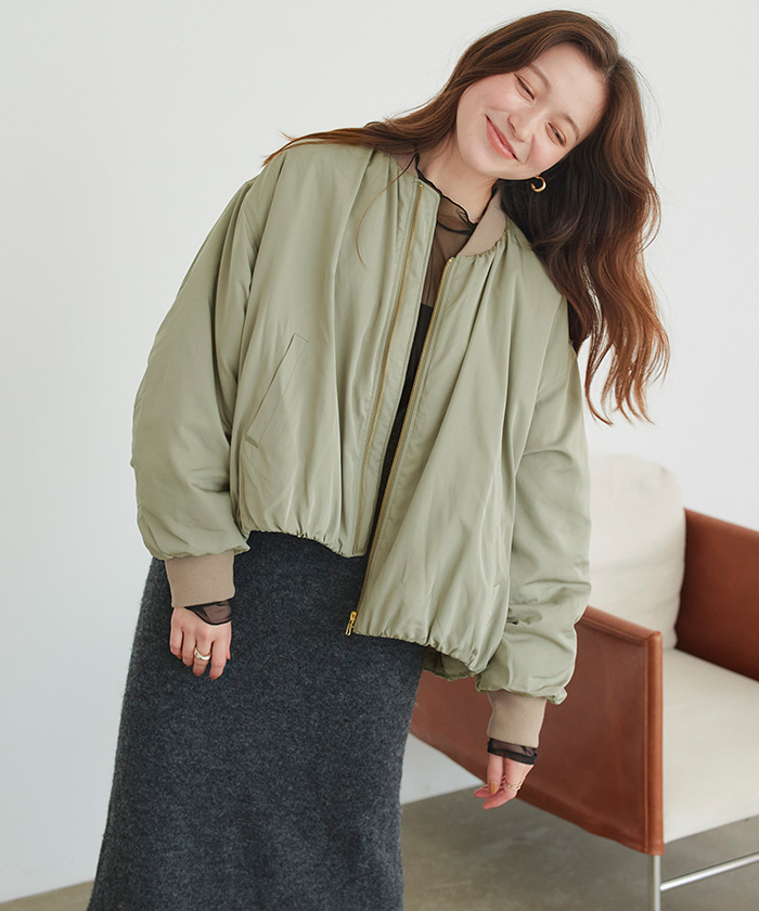 MA-1ショートブルゾン通販｜レディースファッション・洋服通販