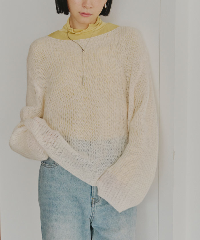ONCILY × WISH FOR EVER 】 COLLAB DESIGN LOW-GAUGE KNIT