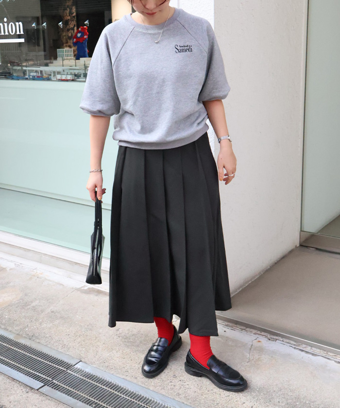 kage　プリーツスカート ギャザープリーツスカート