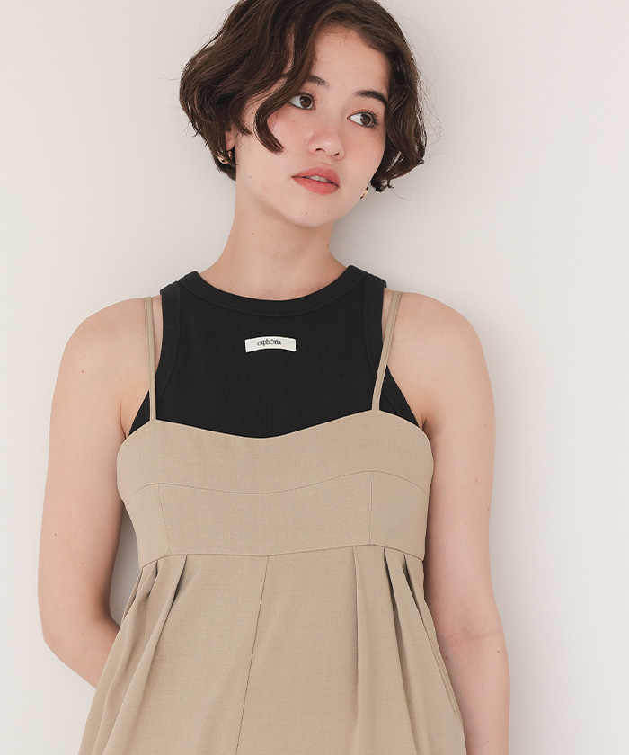 tシャツ カップ付きアメスリタンクトップ レディース カップ付きロゴタグアメスリタンクトップ通販｜レディース