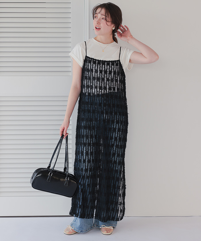 andresd 2WAYチュール マーメイド キャミワンピ andresd 2WAYチュール マーメイド キャミワンピ レディース