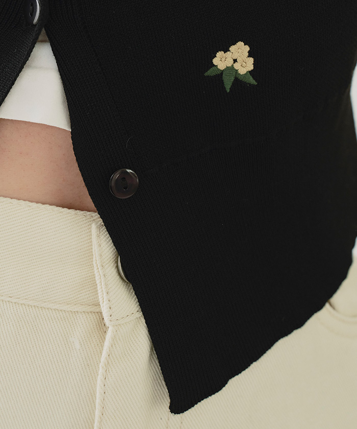 フラワー刺繍カーディガン通販｜レディースファッション・20代
