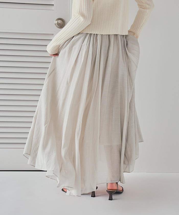 SNIDEL♥シアータックボリュームスカート | FLATBAR BLOG