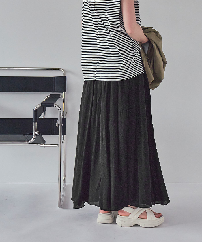 SNIDEL♥シアータックボリュームスカート | FLATBAR BLOG