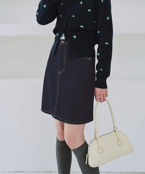FETICO(フェティコ)のWOOL BARATHEA FRILLED MINI SKIRTの通販