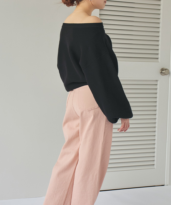 ユナイテッドアローズ　スウェットライクニット　スウェット　ピンク UNITED ARROWS（ユナイテッドアローズ）の「スウェットライク