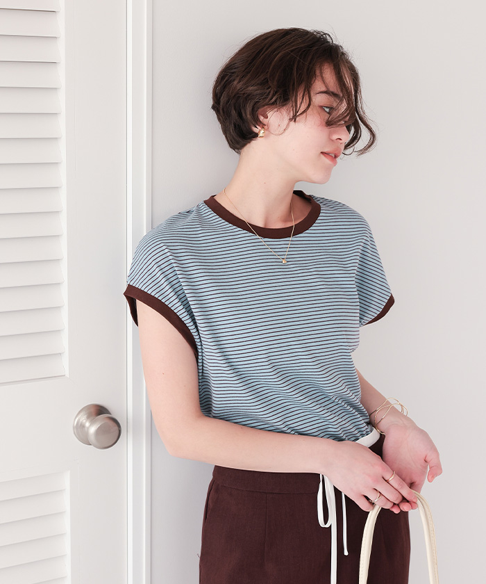 tシャツ PETIT Bow Silhouette T レディース 81toEmC7QKL._UY350_.jpg