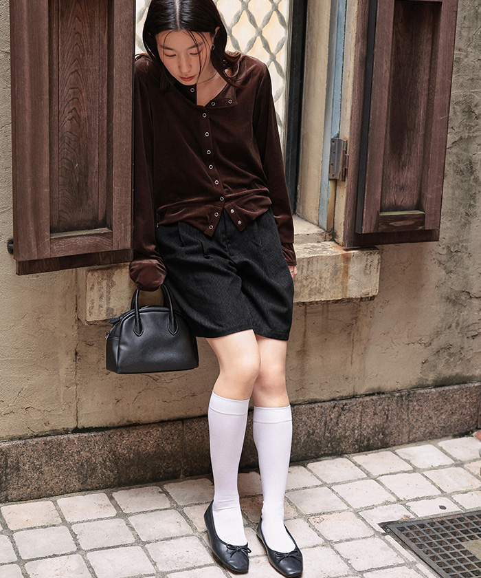 d.i.aコーデュロイショートパンツ BEAMS HEART（ビームス ハート）細畝 コーデュロイ ショート
