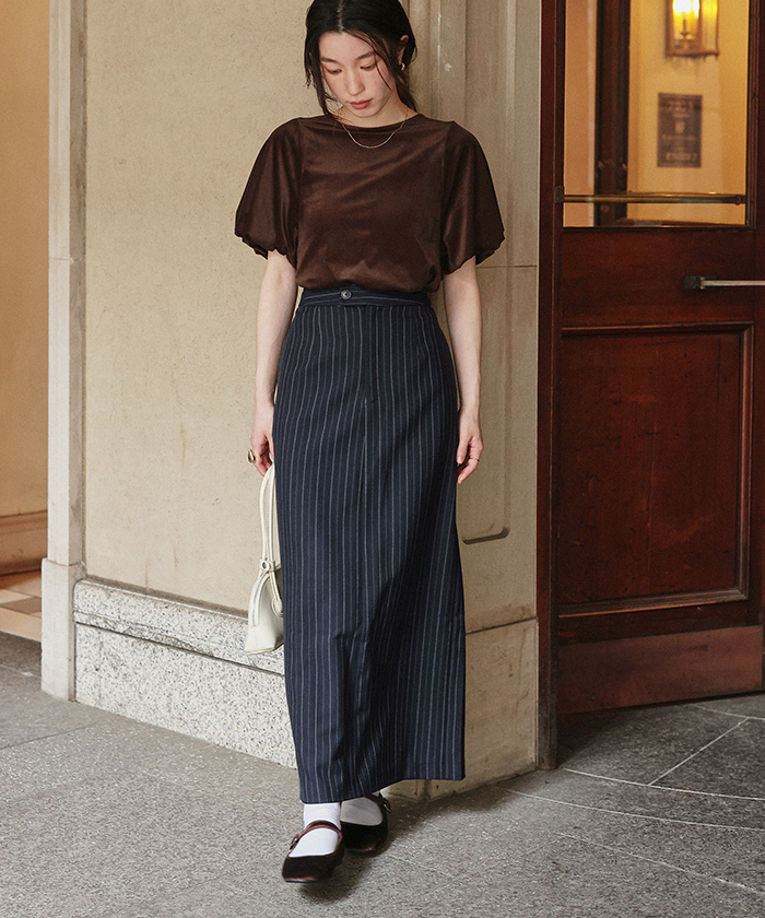 半額以下❣️新品未使用　ichi antique's グリーンスカート　フリル フリルティアードSK|ems excite | RETRO GIRL ONLINE STORE