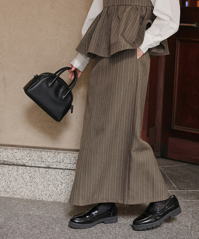 半額以下❣️新品未使用　ichi antique's グリーンスカート　フリル フリルティアードSK|ems excite | RETRO GIRL ONLINE STORE