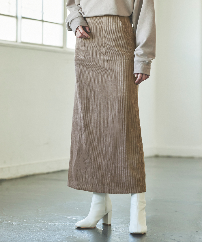 コーデュロイタイトスカート メール便可 100 通販 レディースファッション 洋服通販 Titivate ティティベイト