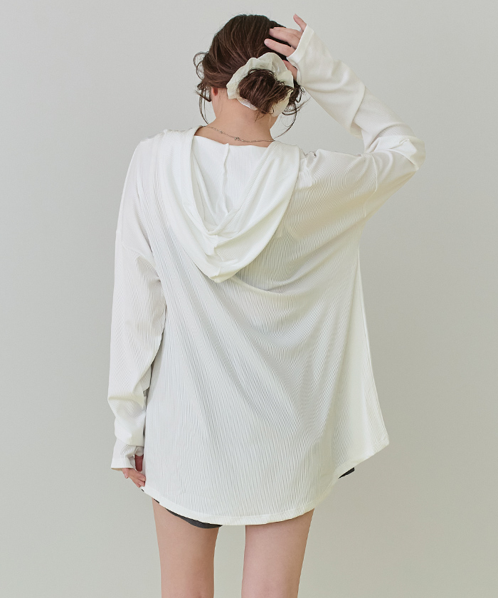 オーバーシルエットラッシュパーカープルオーバー【SEADRESS オーバーシルエットラッシュパーカープルオーバー【SEADRESS