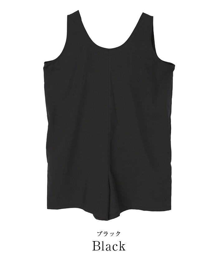 シンプルタンクトップオールインワン/水着【SEADRESS シードレス
