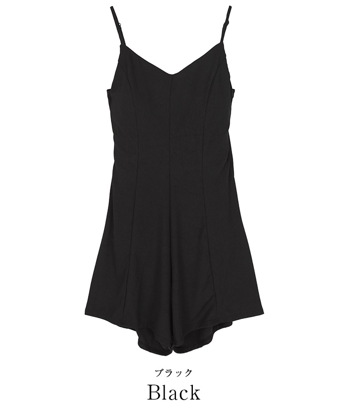 キャミソールシンプルロンパース/オールインワン水着【SEADRESS