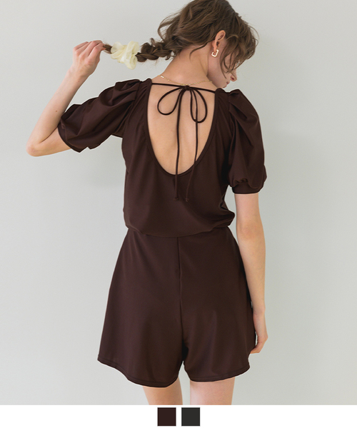 シードレス　バックオープン水着 SEA DRESS（シードレス）の「バックオープンデザインワンピース