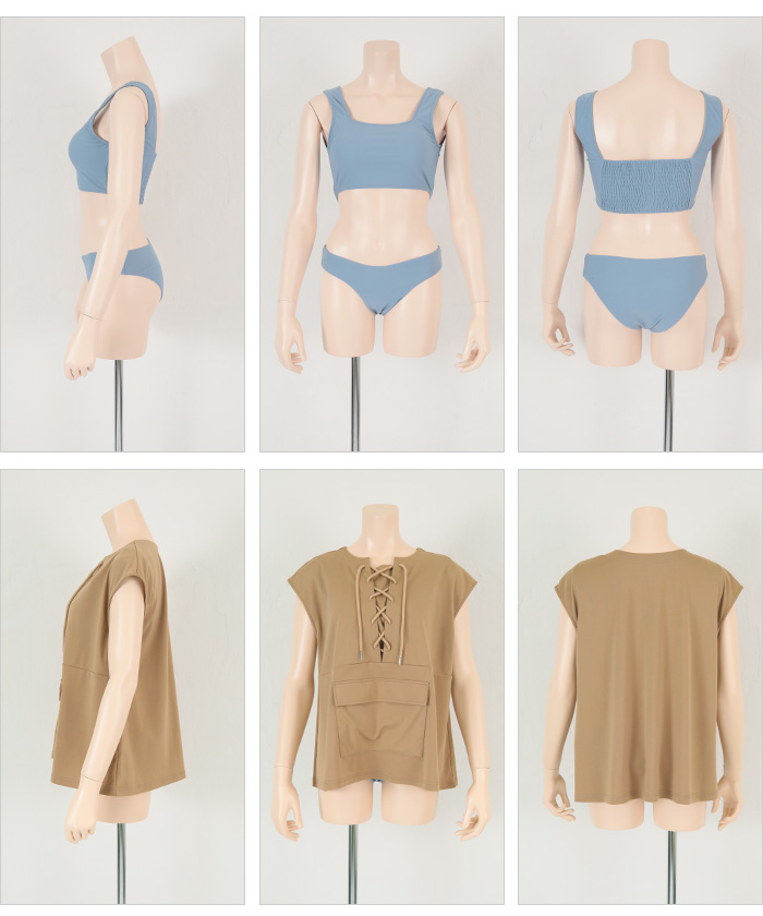 デザインタンクトップビキニ/水着【SEADRESS シードレス】通販